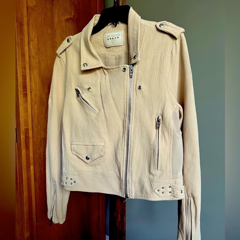 BLANKNYC Cotton Moto Jacket Size XL - Picture 3 of 7